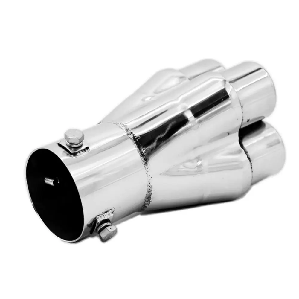 Универсальный автомобильный глушитель из нержавеющей стали для выхлопной трубы