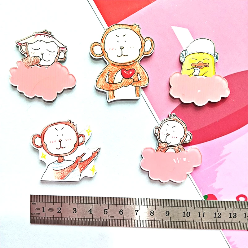 Рождество мультфильм животное с большими глазами Буффало слон лев кухня