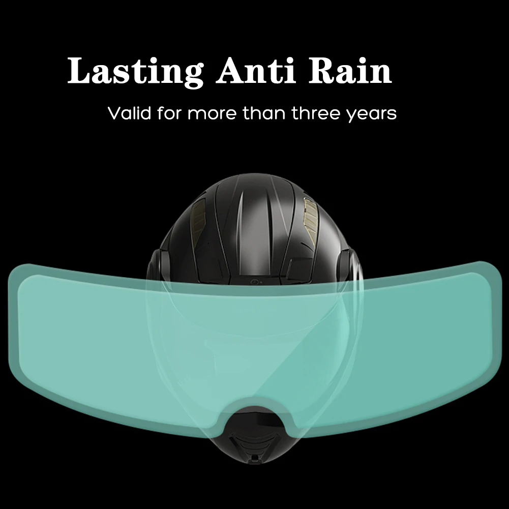 

Universal Motorcycle Helmets Anti-fog Patch Visor Lens Helmet Lens Protective Film for Against UV Rain Motorcycle Accessories