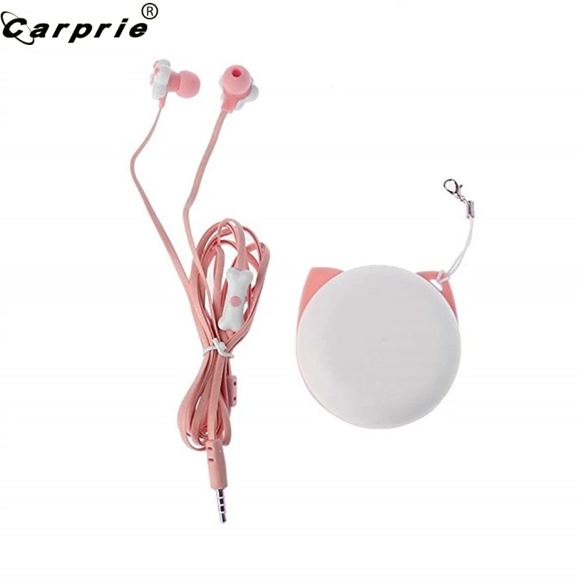 Детские наушники CARPRIE гарнитура с милыми кошачьими лапами 3 5 мм вкладыши