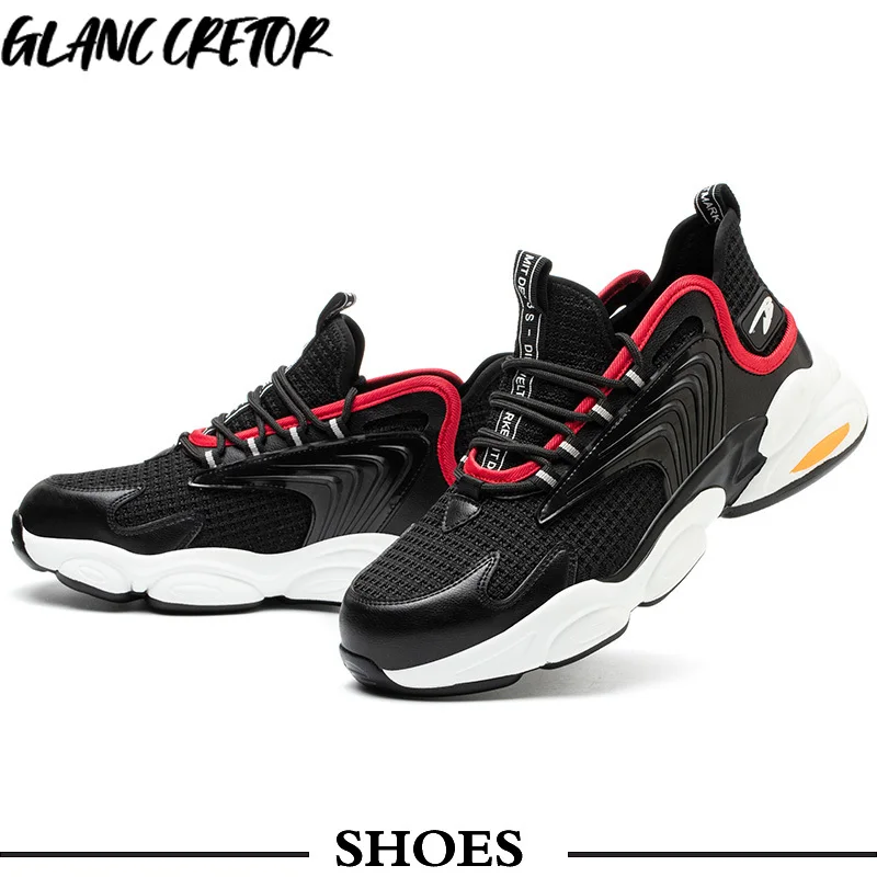 

Fly Woven Steel Toe Anti-smashing Lightweight Wear-resistant Work Safety Shoes New Safety Insurance Shoes Men's All Seasons 2021