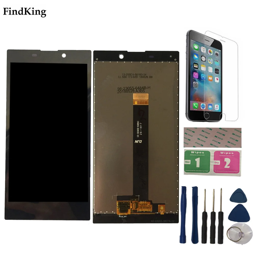 

LCD Display For Sony Xperia L2 H3311 H3321 H4311 H4331 LCD Display Touch Screen Sensor Digitizer Front Glass Assembly Tools