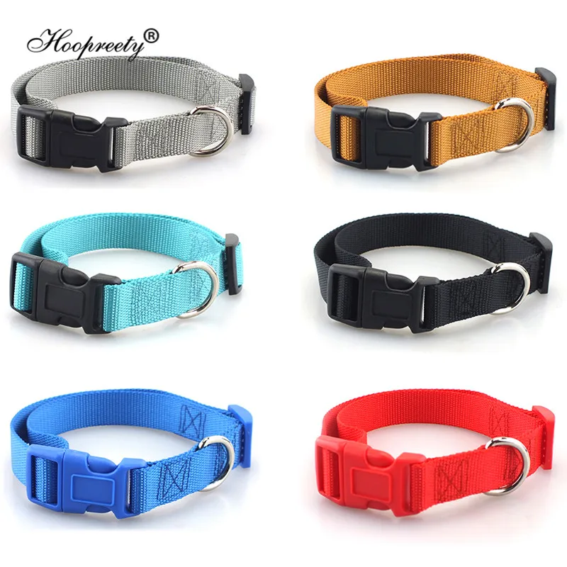 Нейлоновый ошейник для собак Классическая прочная пряжка с зажимом малых и