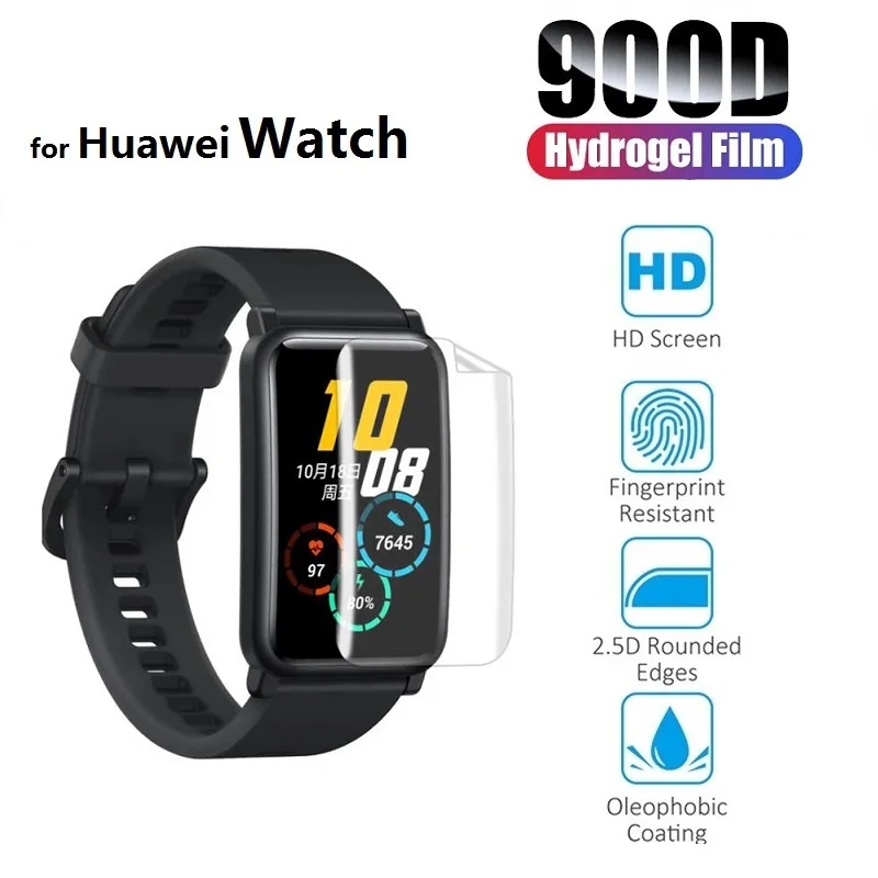 

3pcs Hydrogel Protective Film for Huawei Watch Fit GT 2e 2 Pro GT 2 42MM 46MM (Not Glass) Screen Protector Film Foil