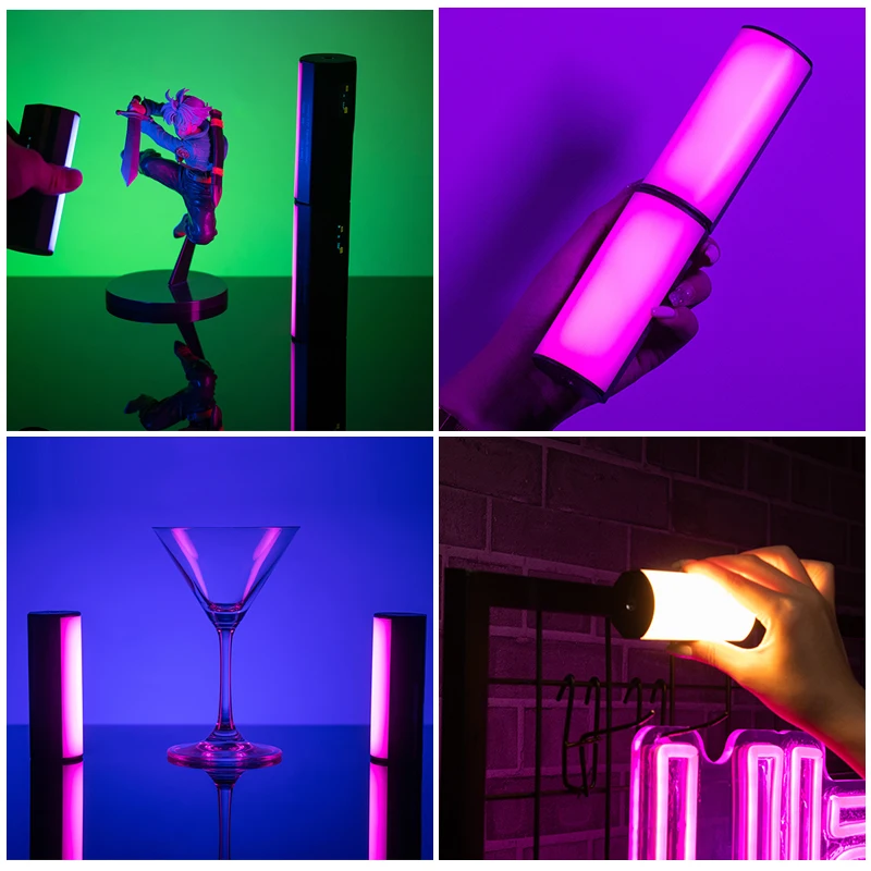 Миниатюрная ручная светодиодная RGB-лампа Ulanzi 2500-9000K освещение для фотосъемки