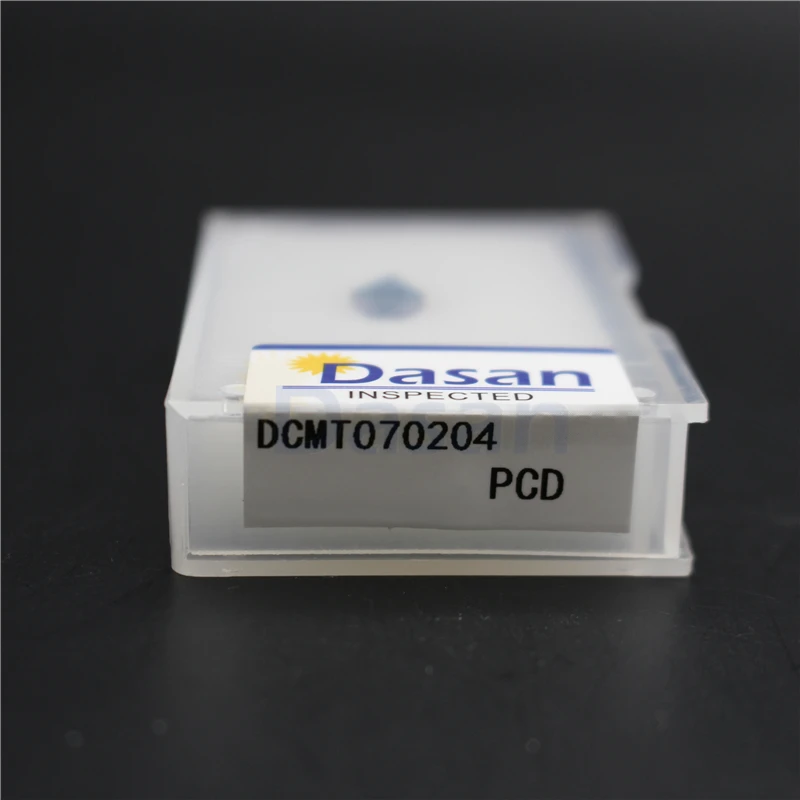 Вставка с покрытием PCBN вставки DCMT070204 PCD/CBN твердый алмазный режущий инструмент