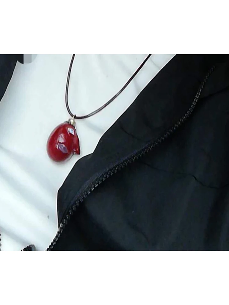 

Super Cool Berserk Necklace Pendent Polystone New Red Behelit Awaken Anime