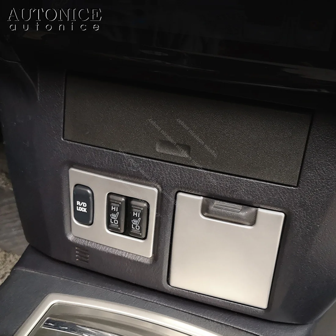 3 шт. стальная нагревательная кнопка для сиденья Mitsubishi Pajero V93/V97 2009 2010 2011 2012 2013 2014 2015