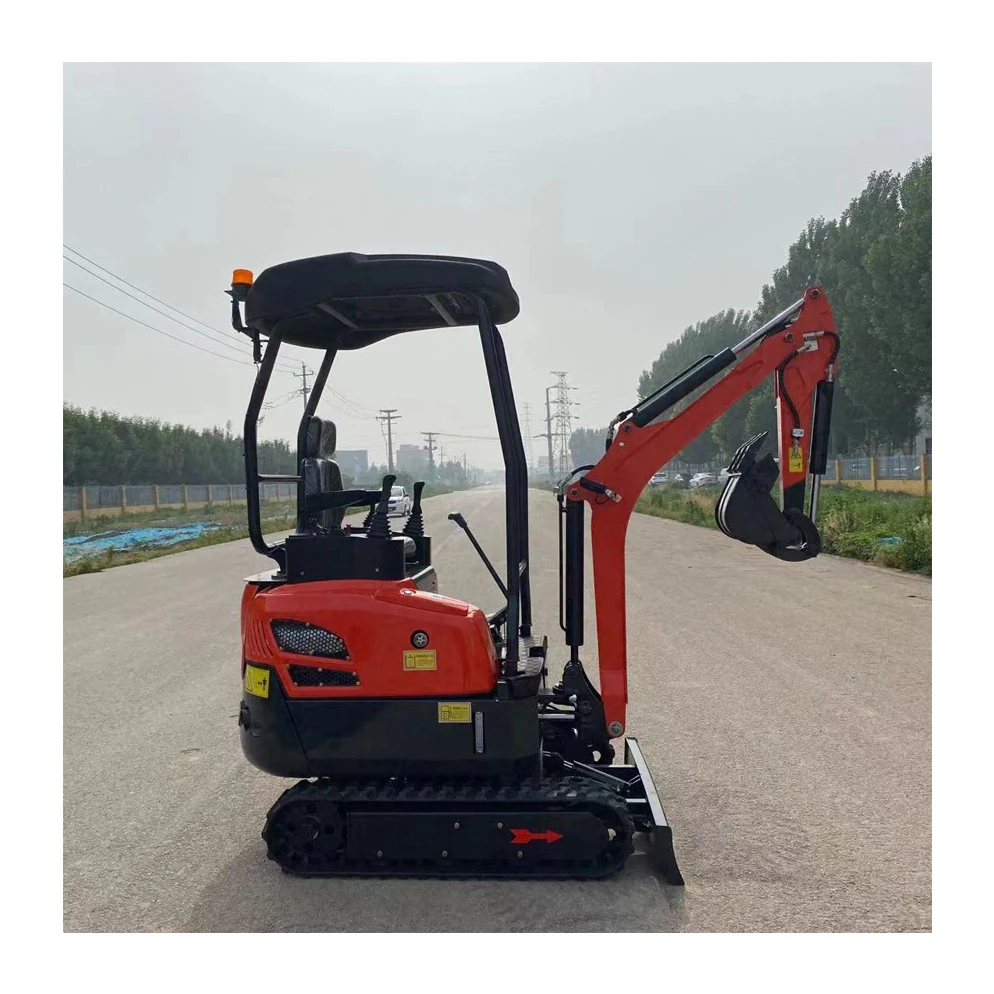 

25hp Hydraulic Joystick CE Approved Mini Crawler Small Excavator with Rubber track