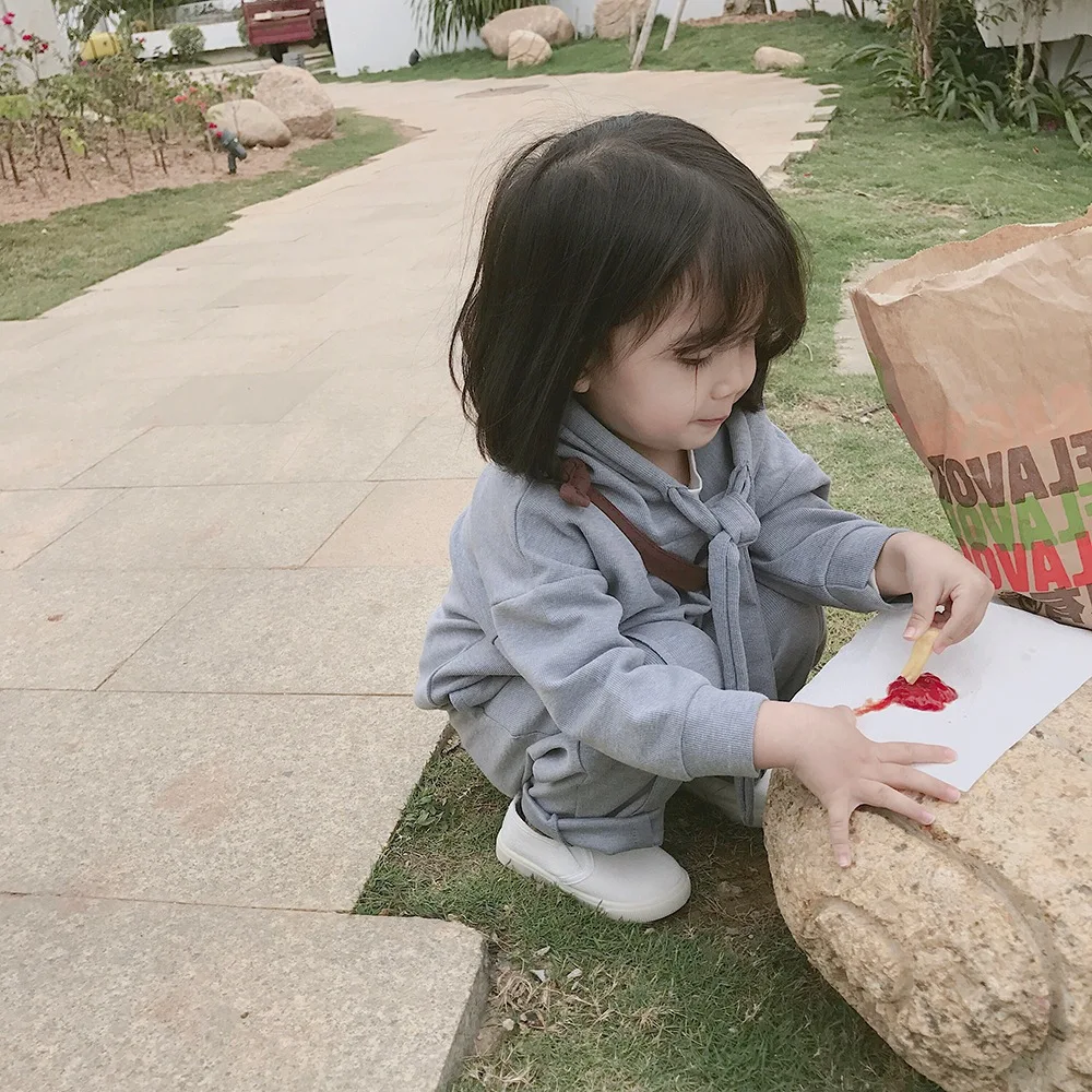 Детский спортивный костюм из 2 предметов на весну осень|Комплекты одежды для