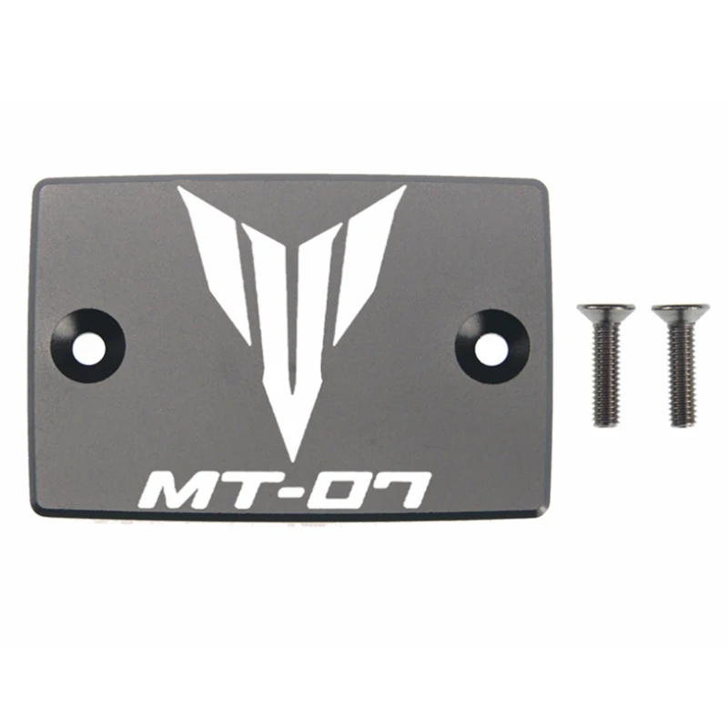 

CNC Aluminum Motorcycle Brake Fluid Fuel Reservoir Tank Cover Cap FOR YAMAHA MT-07 2014-2019