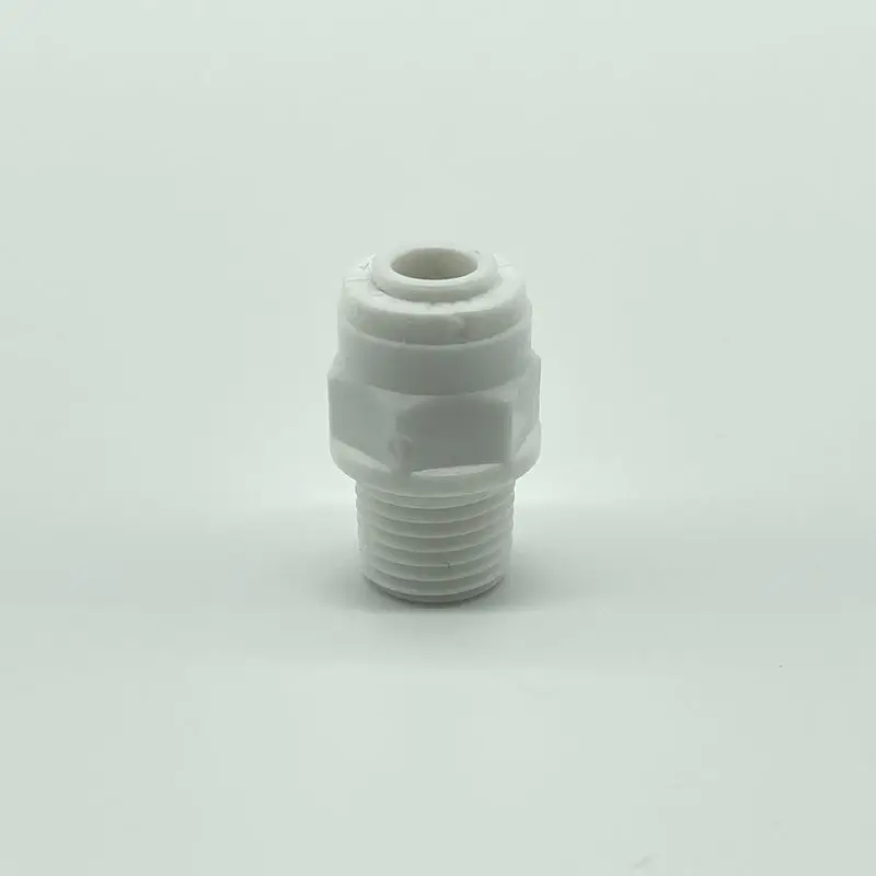 1/4 &quotнаружная резьба 1/4&quot OD труба PE фитинг шланг прямой быстрый соединитель