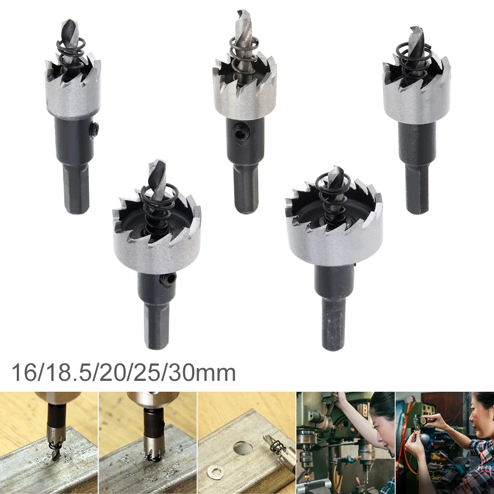 Набор сверл из быстрорежущей стали 5 шт./лот инструмент для сверления отверстий в