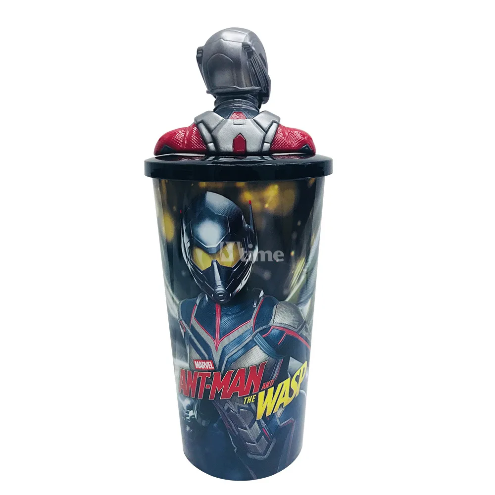 Disney Marvel муравьи шаблон чашки муравьи герои кукла мода чашка 600-700 мл соломенная ручная банка колы