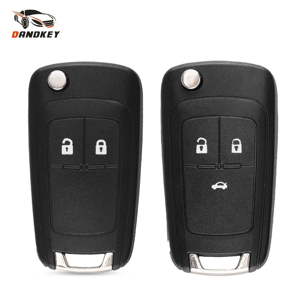 

Dandke 2/3 Buttons Folding Car Key Shell Remote Flip Key Fob Case For Opel Vauxhall Astra H Insignia J Vectra C Corsa D Zafira G