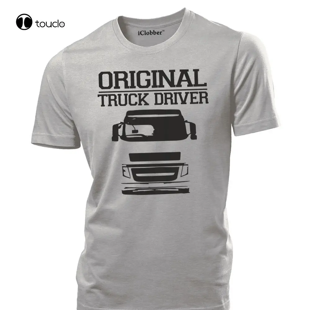 

New Summer Men Hot Sale Fashion Original Truck Driver T Shirt Lorry Recovery Truck Driver Hgv Hiab Trucker Cab Unisex