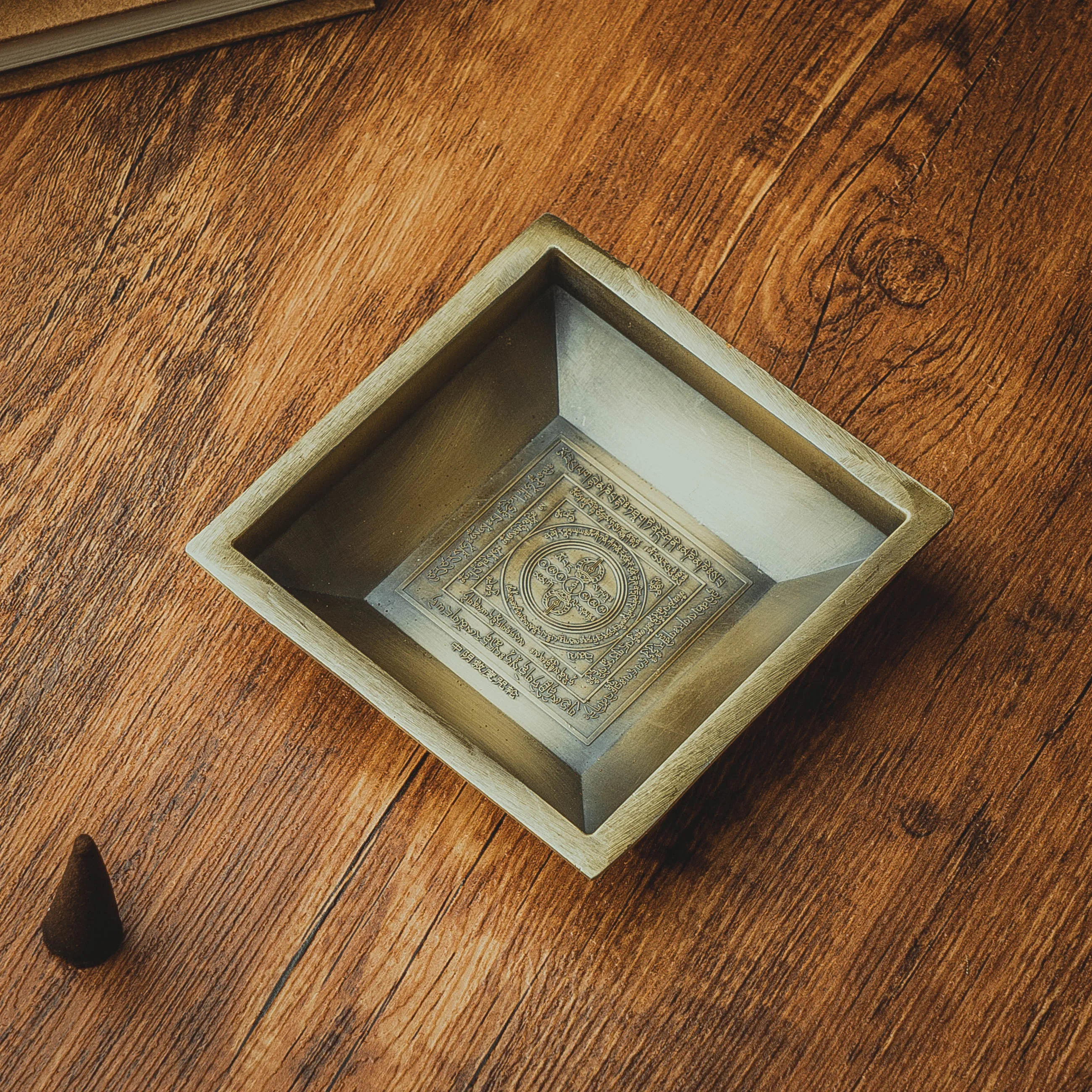 Металлический держатель подноса для благовоний украшение дома вырезание