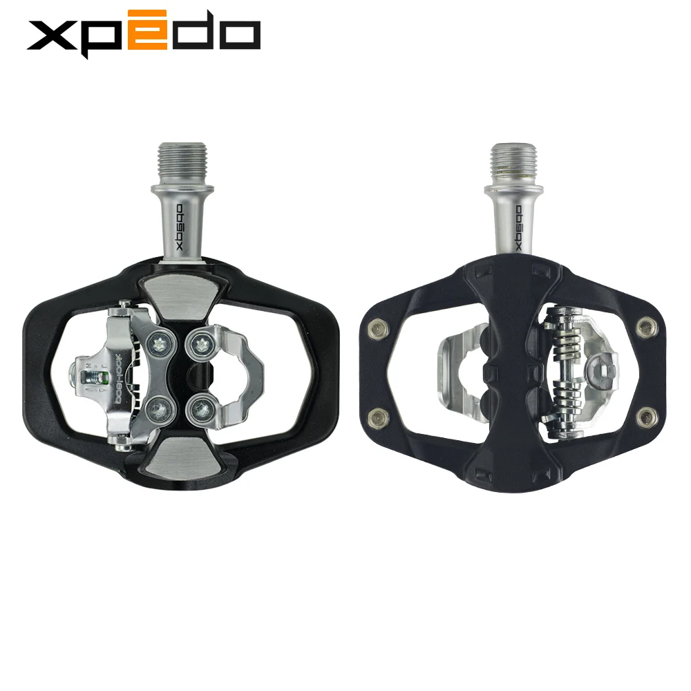 Wellgo Xpedo XCF12AC Ultralight 295g Mountain Bike Clipless Pedal with 3 Bearing High Strength Alloy MTB Self-Locking | Спорт и