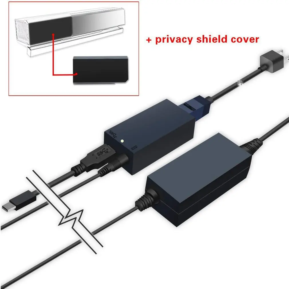 USB 2 0 адаптер для XBOX One S SLIM/ ONE X Kinect новый датчик питания Windows 8 // 1/10 ЕС США |