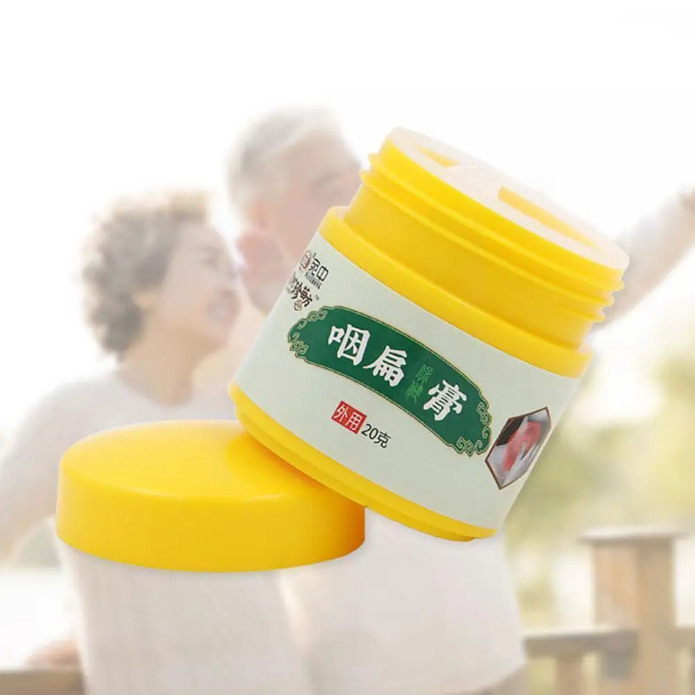 

20g Pharyngitis Treatment Cream Natural Herbal Extract Pharyngitis Cream For Sore Throat Mumps Tonsillitis Chronic Pharyngi E5E8
