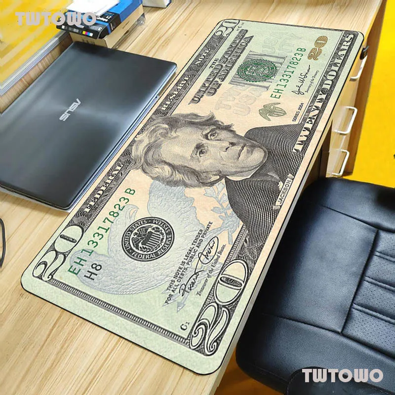 

Dollar Gaming Mouse Pad Apply For Large Mouse Pad Gamer Big Mouse Mat Computer Desk Mat Anime Mouse Pad XXL