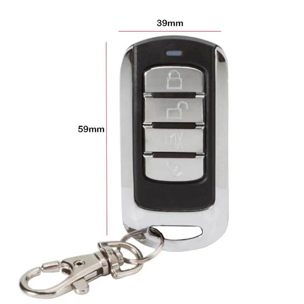 

433 Wireless Remote Controls Almighty Copy Remote Universal Study Type Remote Control Accessories Including Battery 8-12V