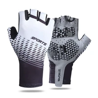 cycling gloves summer sports sunscreen breathable sweat absorbent half finger cots outdoor cycling gloves for men and women
