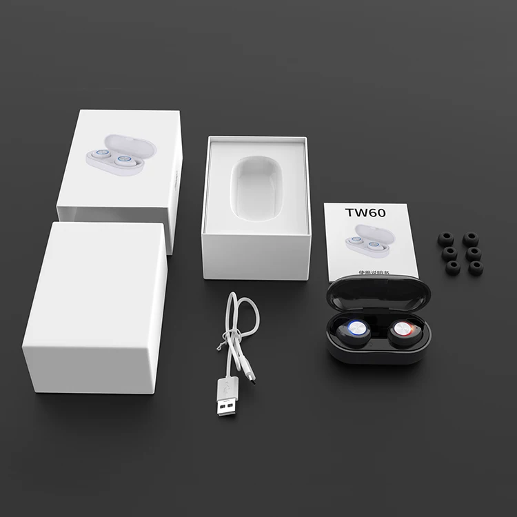 Тип-C наушники-вкладыши TWS True Беспроводной Bluetooth гарнитура 5 coiours сенсорном Hi-Fi