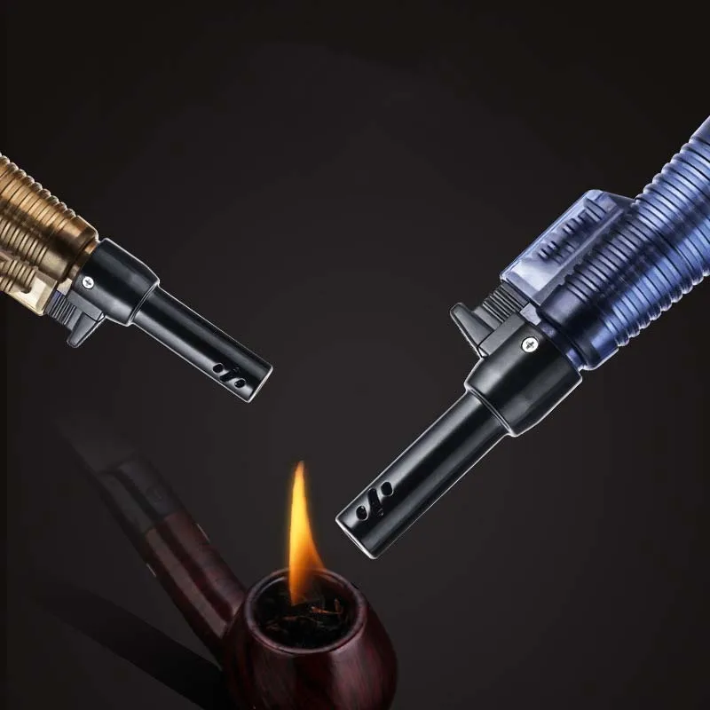 Мини светильники легче чем газ Бутан газовая зажигалка с распылителем