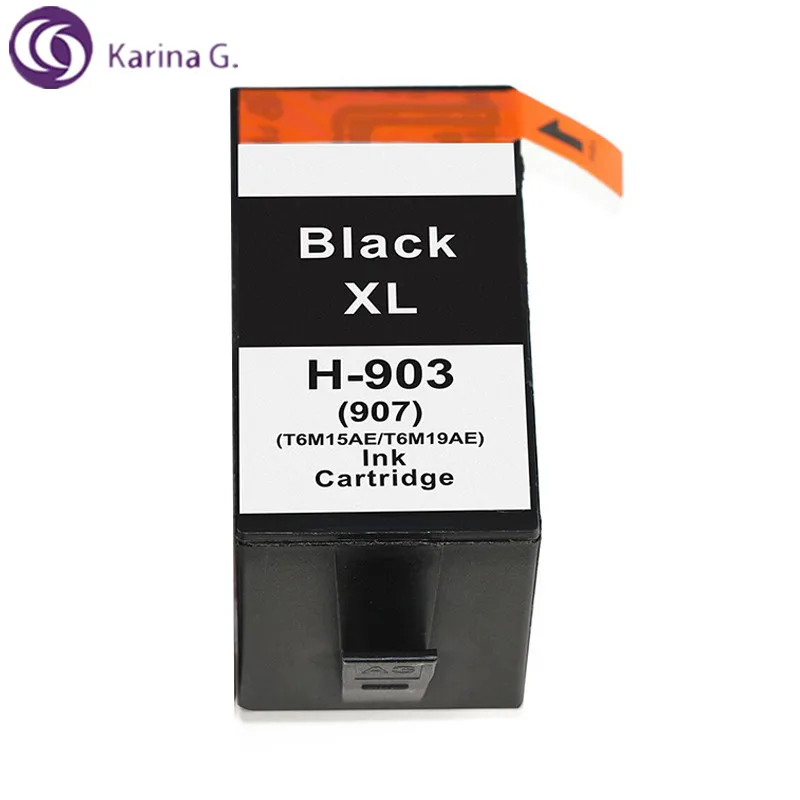 

1x Black compatible ink cartridge for HP903 HP 903 ( HP907 )XL suit for Officejet Pro 6965/6966/6968/6970/6971/6974/6975