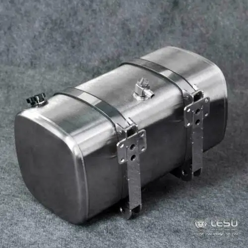 LESU металлический декоративный топливный бак для 1/14 RC DIY Тамия трактора грузовика