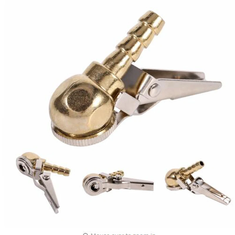 Авто Стайлинг шлангов зажим на шаровой ножной воздушный патрон шин/шинный насос