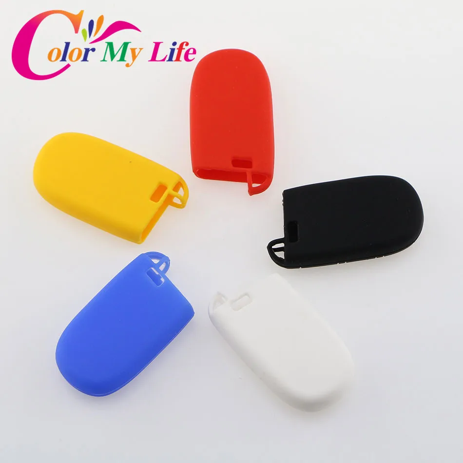 Для стайлинга автомобилей силиконовые Защитный чехол для автомобильного ключа