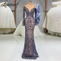 gorgeous heavy crystals beaded dubai evening dresses middle east arabic formal party dress formal occasion gowns robes de soiree