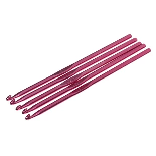 

5 PCs Aluminum Mix Color Knitting Needles Set Small Lace Knitting Hooks Set DIY Crochet Hooks Needles For Yarn Handle 4.5mm