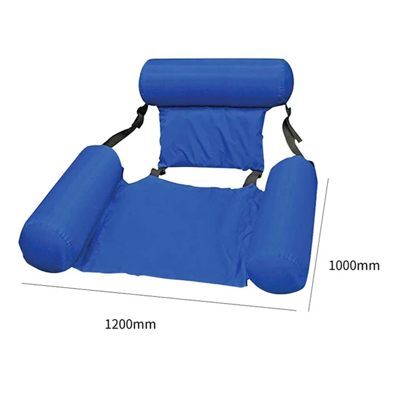 

PVC Summer Inflatable Foldable Floating Row Swimming Pool Water Hammock Air Mattresses Bed Beach Water Sports Lounger Chair
