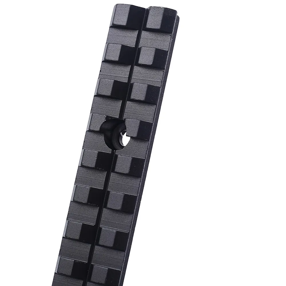 Tactical 230mm Picatinny Rail Adapter 22 Slot 3 hole Mount Base for 20mm Scope Mounting System Accessories Hunting|Аксессуары для
