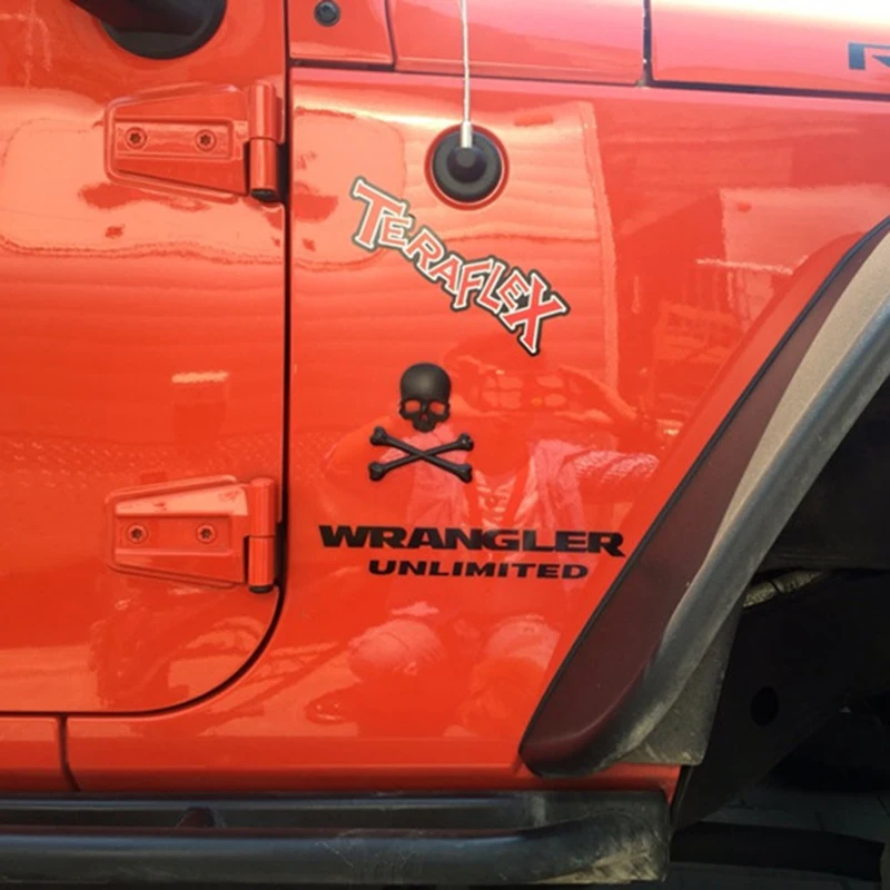 1 шт. 3D модная Автомобильная наклейка из сплава призрак череп скелет Crossbone значок