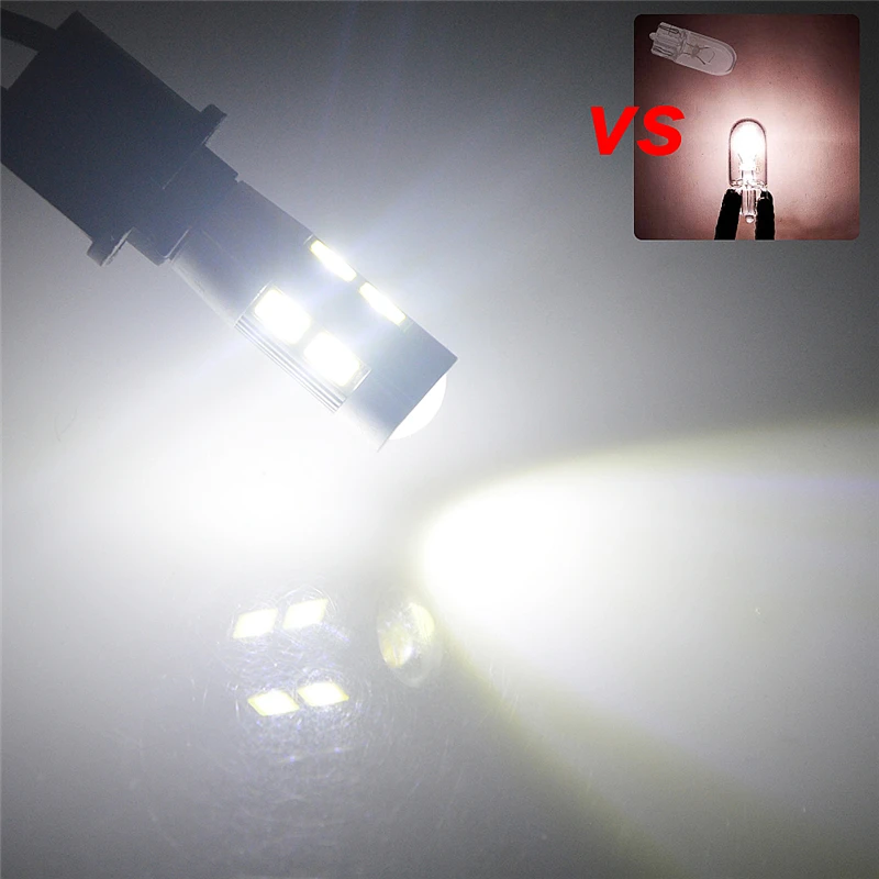 Автомобильные светодиодные лампы T10 LED W5W 194 10 SMD 5730|Сигнальная лампа| |