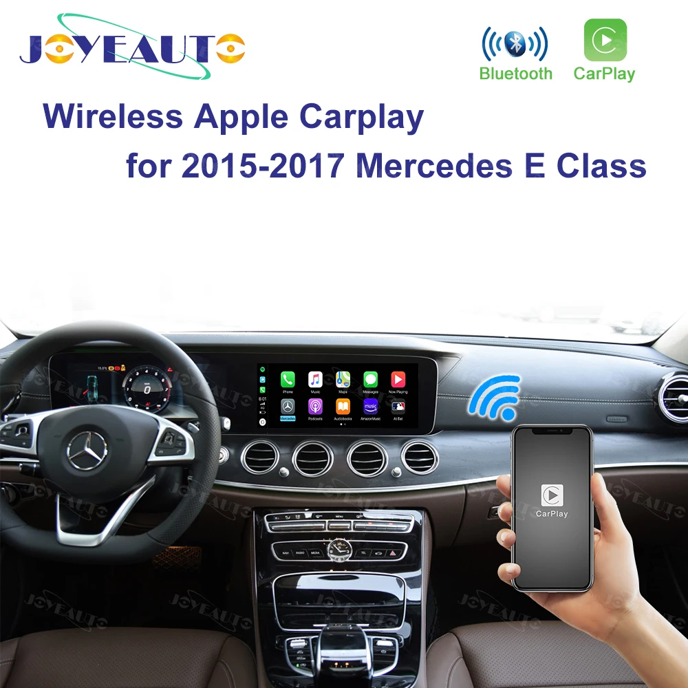 Joyeauto Aftermarket беспроводная Apple CarPlay модернизированная модель для Mercedes E Class OEM W212 15 19
