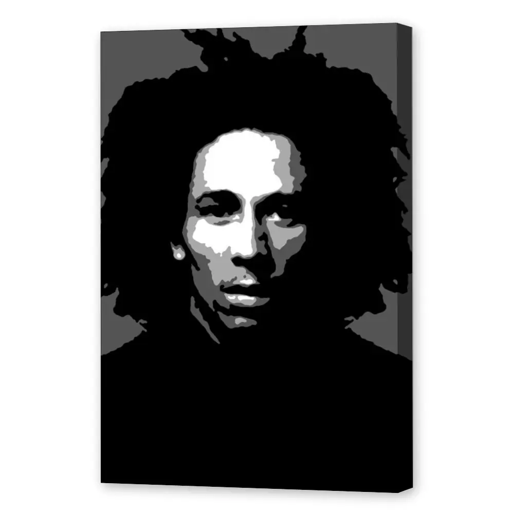 

BobS Marle-y Singer Rapper GrammyCanvas Painting Wall Art Posters and Prints Wall Pictures for Living Room Decoration Home Deco