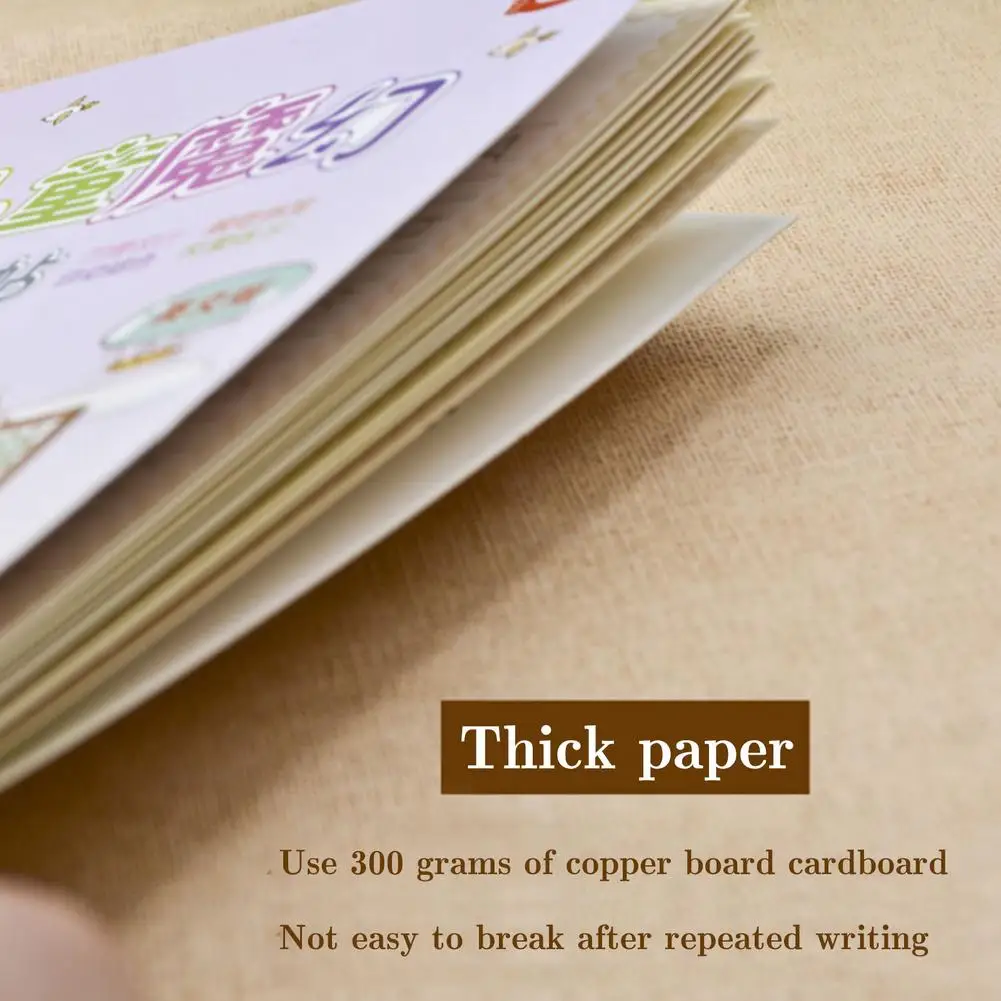 

Calligraphy Kindergarten Pre-school Practice Copybook Groove Magic Practice Copybook For Children And Primary School Students