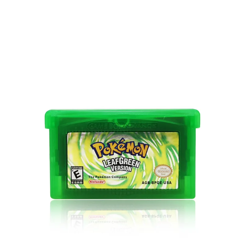 Cartucho de juego de Pokemon de zafiro Esmeralda, tarjeta de consola NDSL GB GBC GBM GBA SP en idioma ingl&eacute;s-4