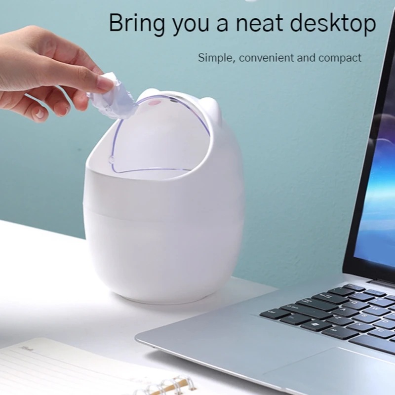 Настольная мини-корзина для мусора многофункциональный многоразовый органайзер