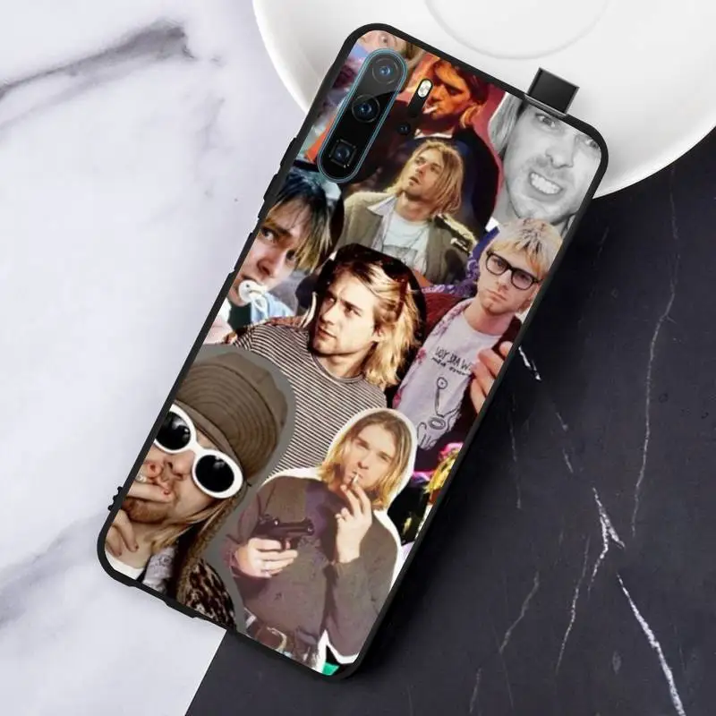 

Nirvana Kurt Cobain singer Phone Case For Huawei honor Mate P 10 20 30 40 Pro 10i 9 10 20 8 x Lite