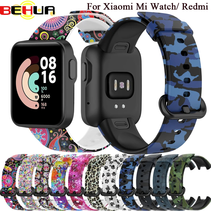 Ремешок силиконовый для XiaoMi Mi Watch Lite/Redmi оригинальный спортивный сменный Браслет