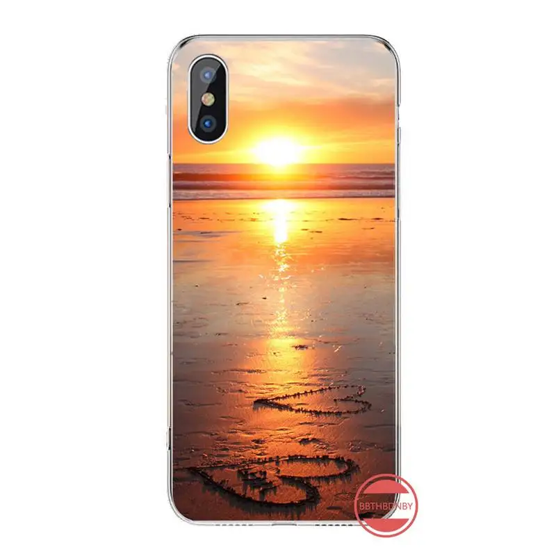 

Summer sea Beach lanscape Anti-fall shell luxury Phone Case coque For iphone 12 5 5s 5c se 6 6s 7 8 plus x xs xr 11 pro max