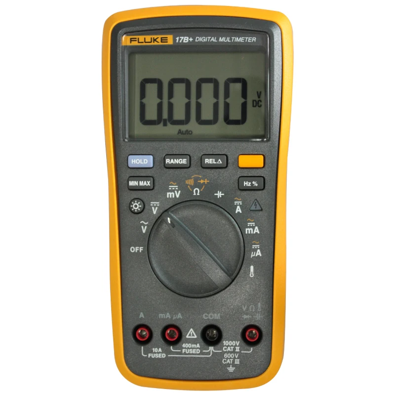 Fluke 100% оригинальный 15B +/17B +/18B +/12E + автоматический цифровой Диапазон мультиметр DMM