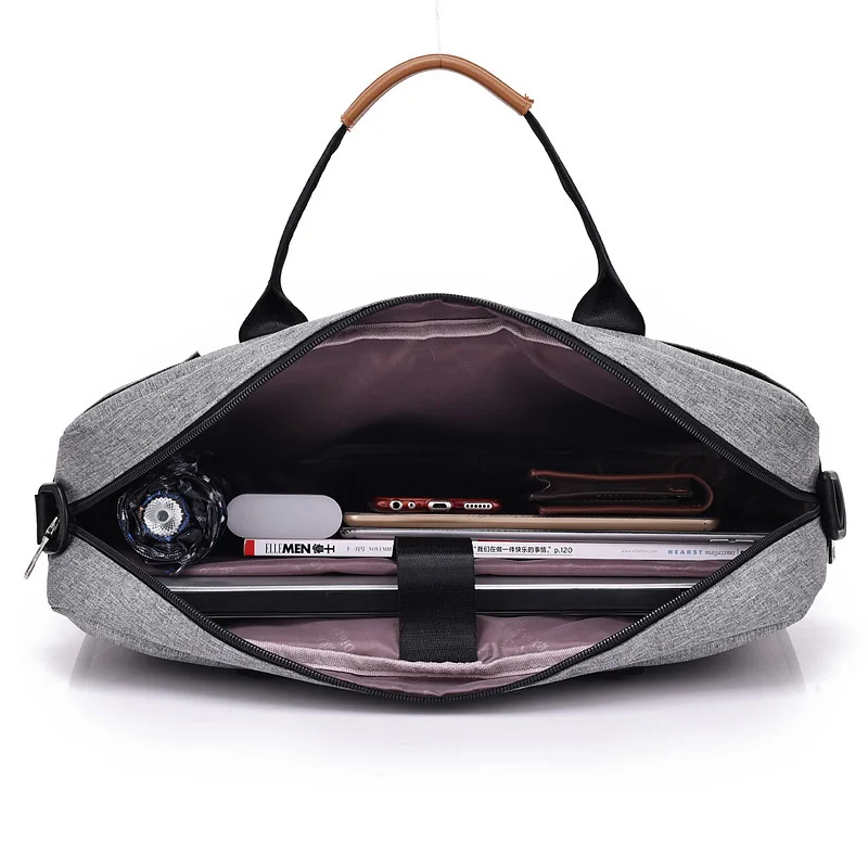 

Business travel bag lady office the man his work computer bag package canvas men laptop bag for business travel
