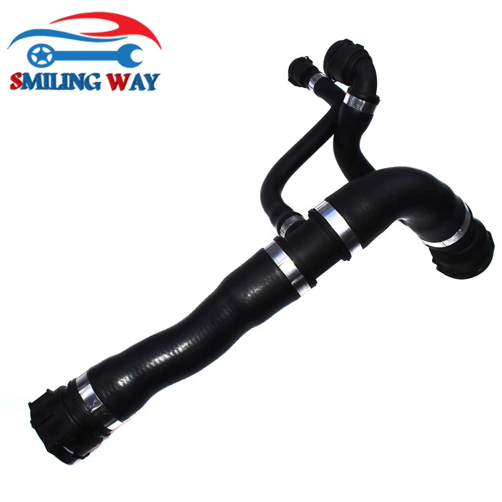 SMILING WAY# Upper Coolant Radiator Hose Pipe Connector For BMW 5er E60 530i 2004 2005 &amp 525i 2006 2007 2008 2009 2010 | Автомобили и